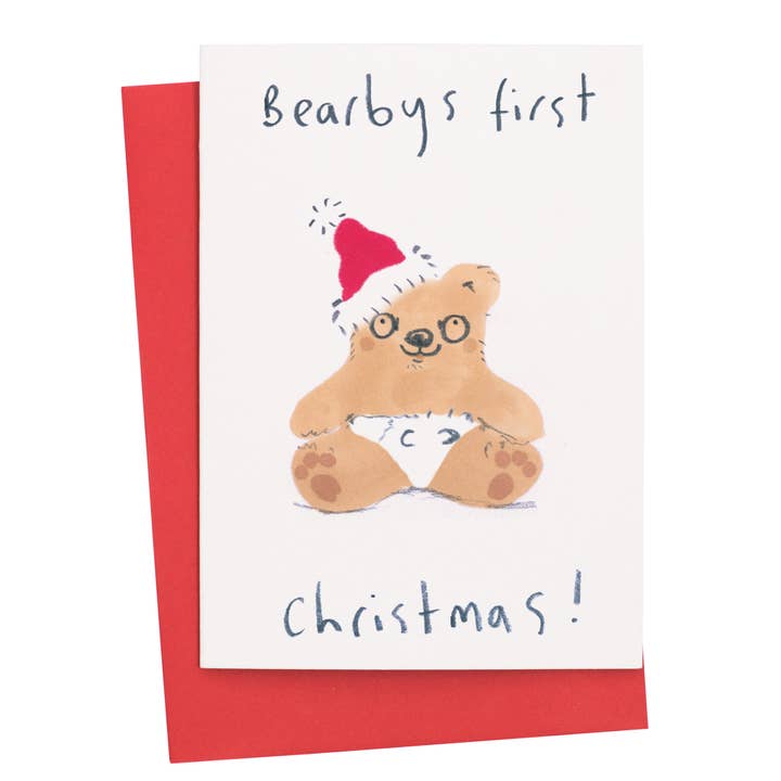 Kaart Bearbys First Christmas!
