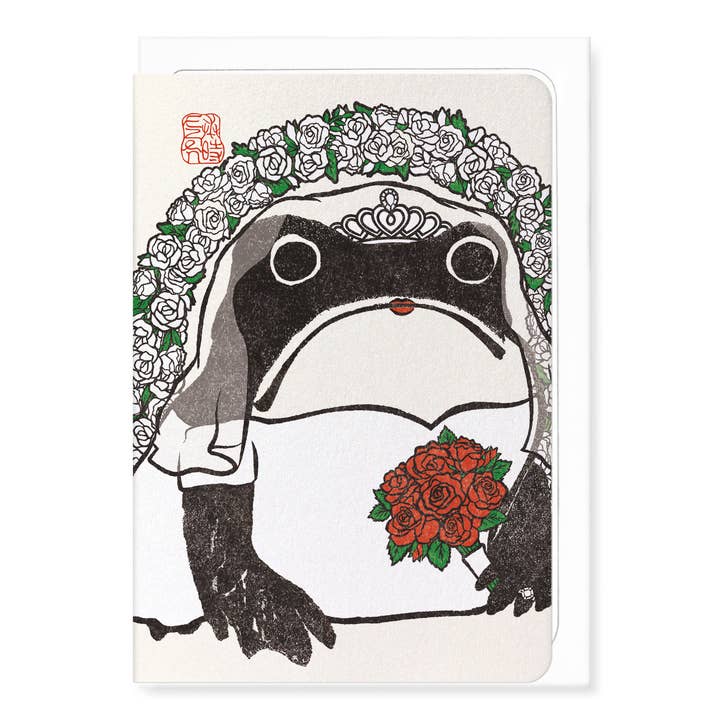 Kaart Bridal Frog