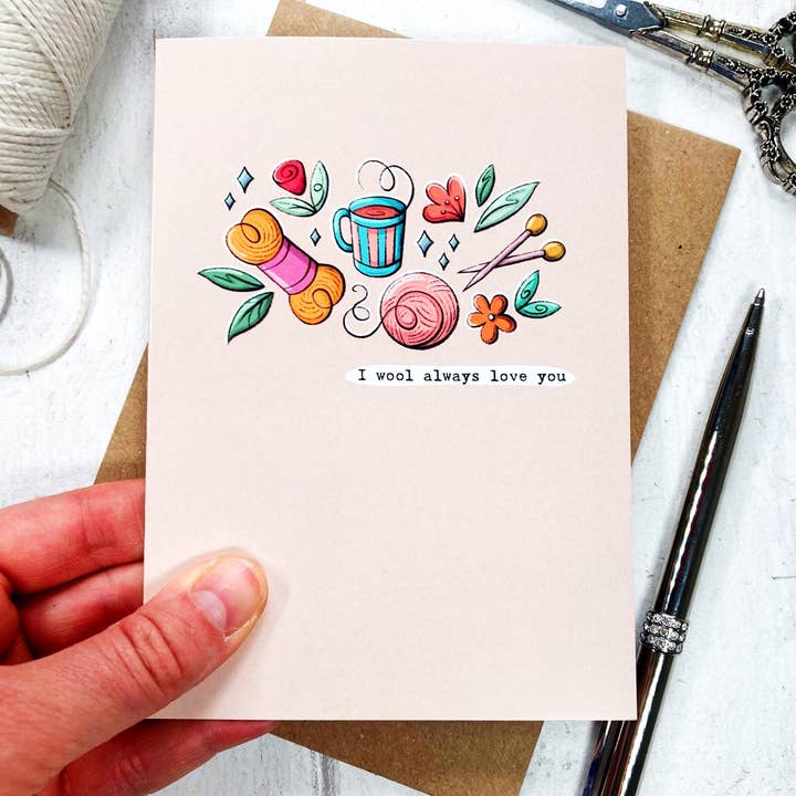 Kaart I Wool Always Love You