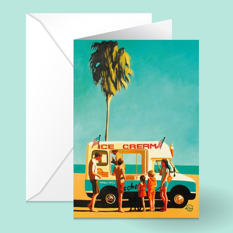 Kaart Ice Cream