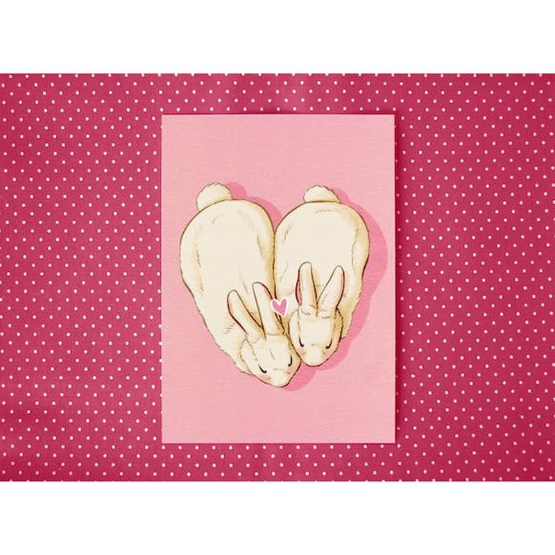 Kaart Lovebuns Konijnen | Met Envelop