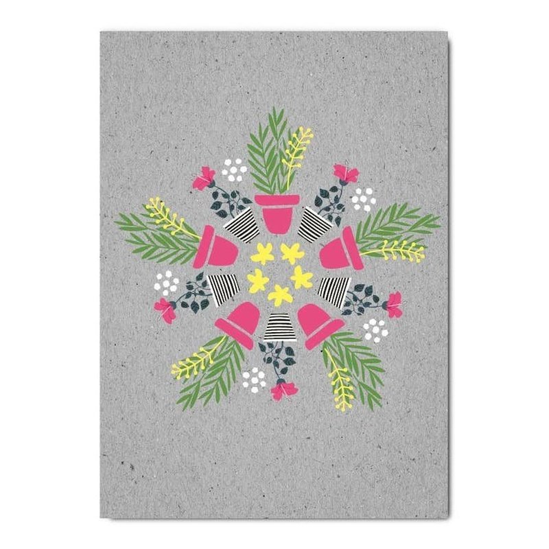 Kaart Kaleidoscoop Van Planten