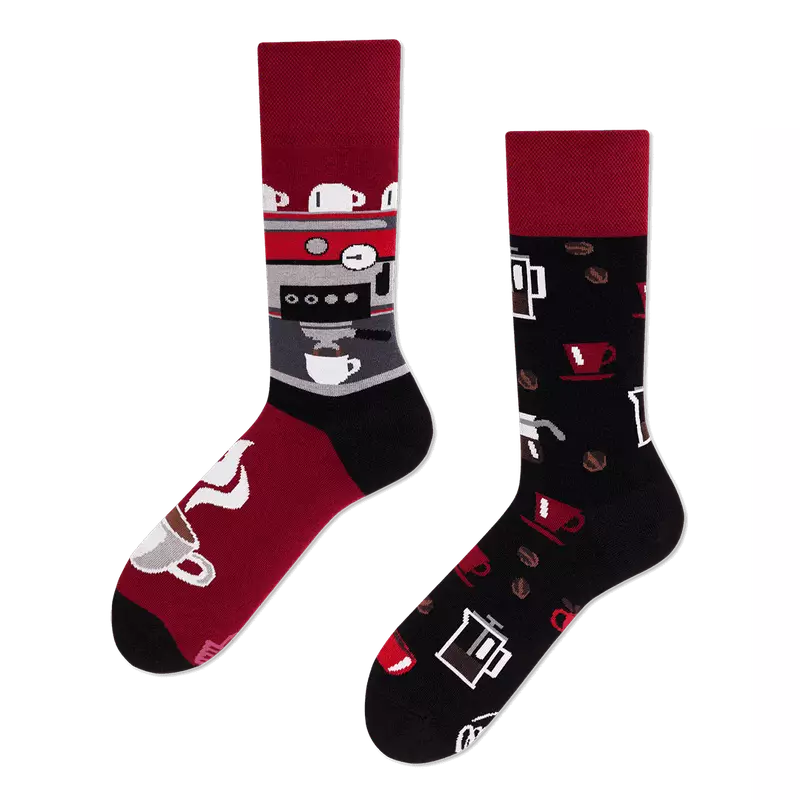 Many Mornings Sokken | Dark Espresso