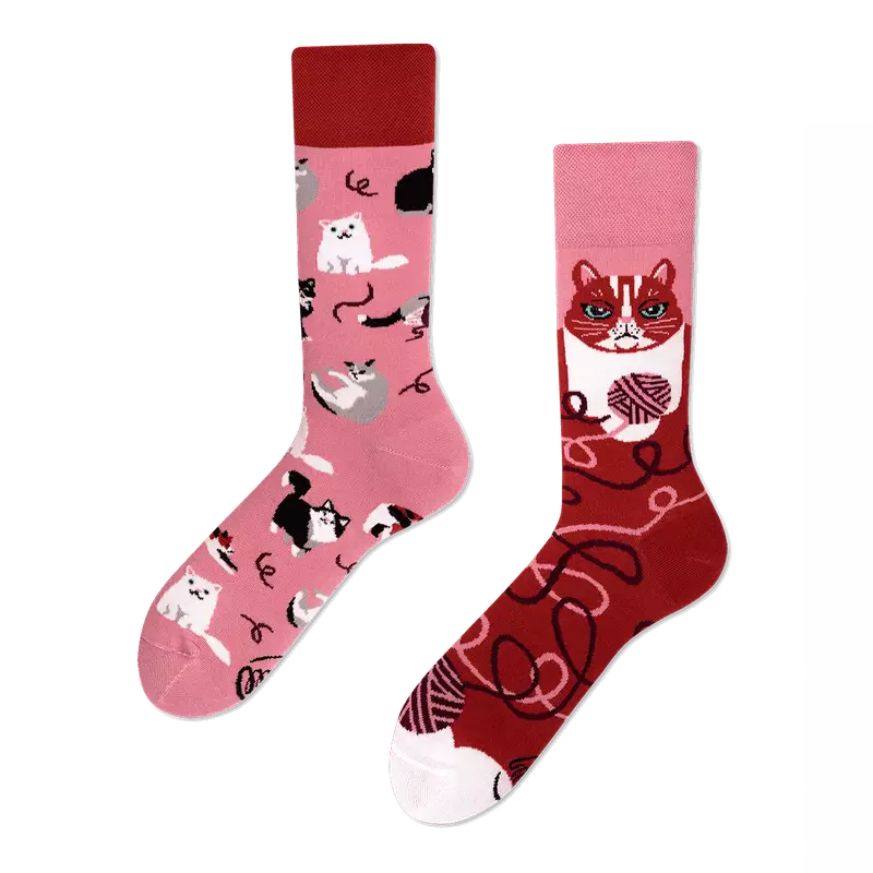 Many Mornings Sokken | Playful Cat