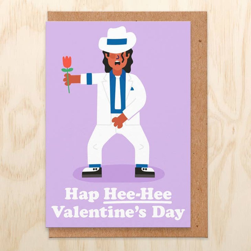 Kaart Hap Hee-Hee Valentine's Day | Michael Jackson