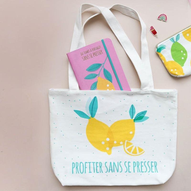 Katoenen Draagtas Citrons