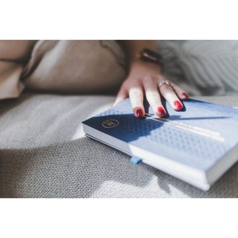 Nez Living Vegan Bio-leather Notebook Luisa | Large | Tanzanite