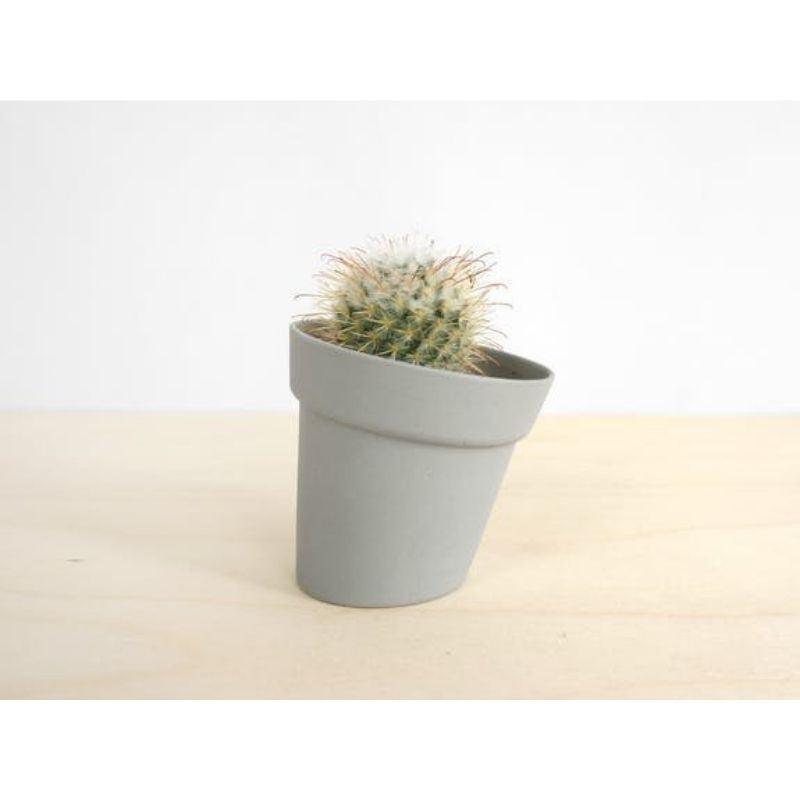 Studio Lorier Distorted Flowerpot | Grey | Medium