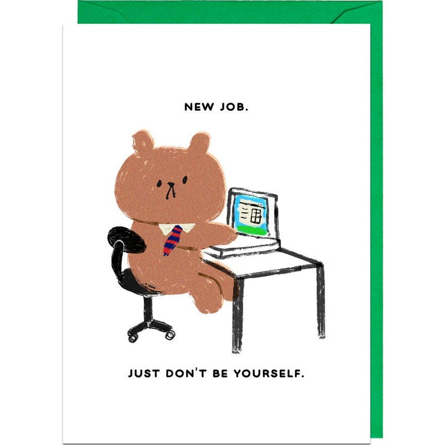 Kaart Just Don't Be Yourself