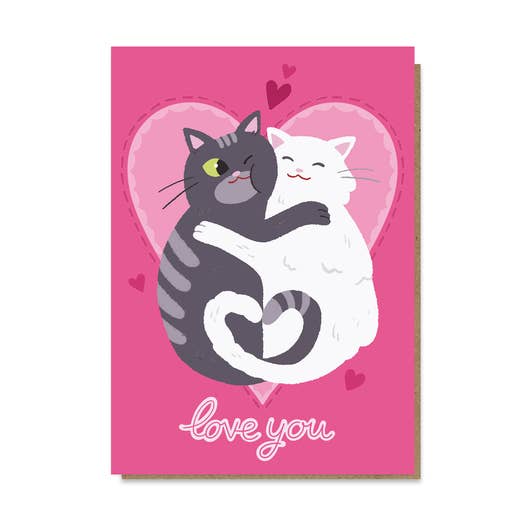 Kaart Love Cats