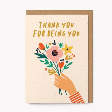 Kaart Thank You For Being You