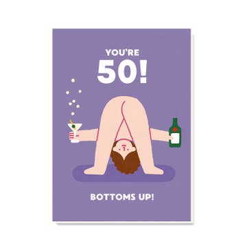 Kaart Bottoms Up 50