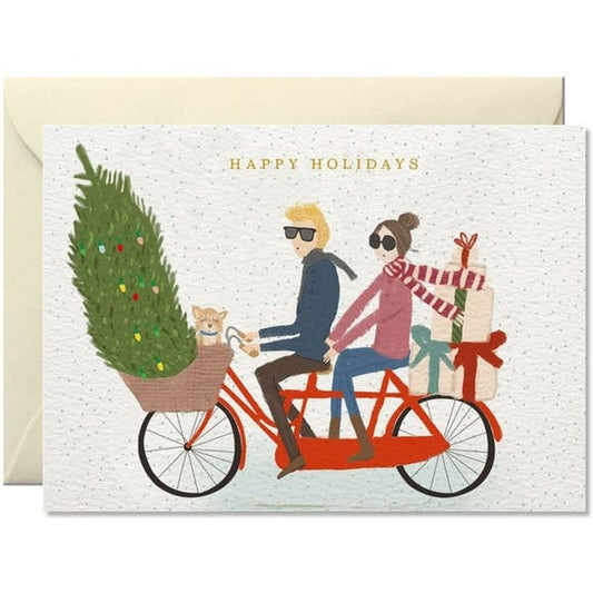 Kaart Happy Holidays | Tandem