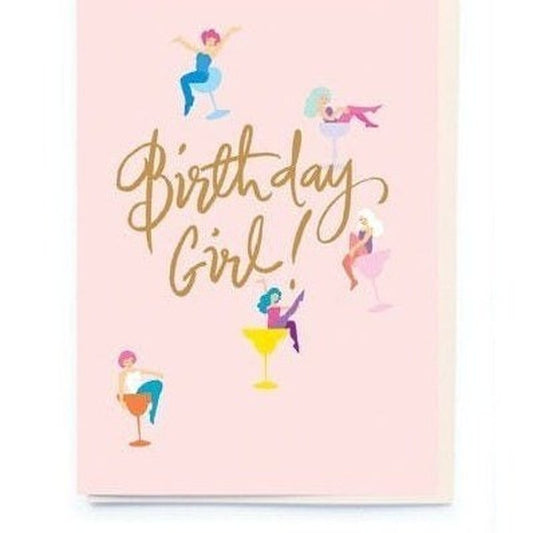 Kaart Birthday Girl!