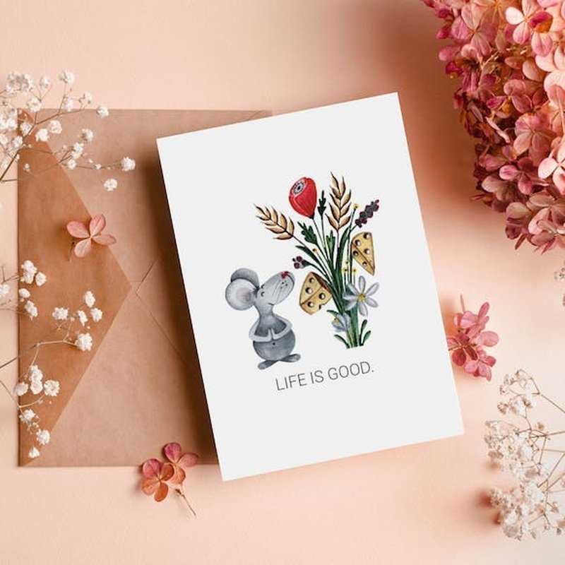 Kaart Life Is Good