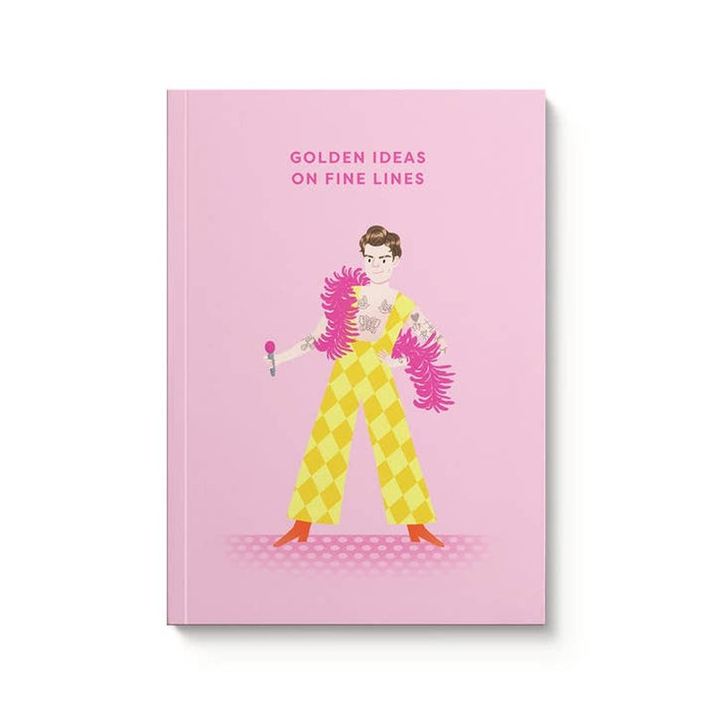 A5 Notitieboek Golden Ideas On Fine Lines
