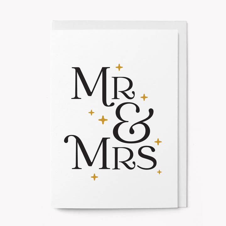 Kaart Mr & Mrs