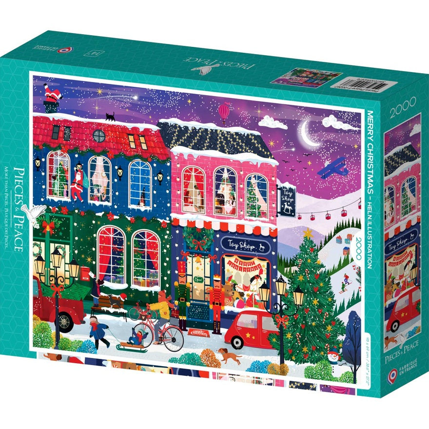 Pieces & Peace Kerstpuzzel