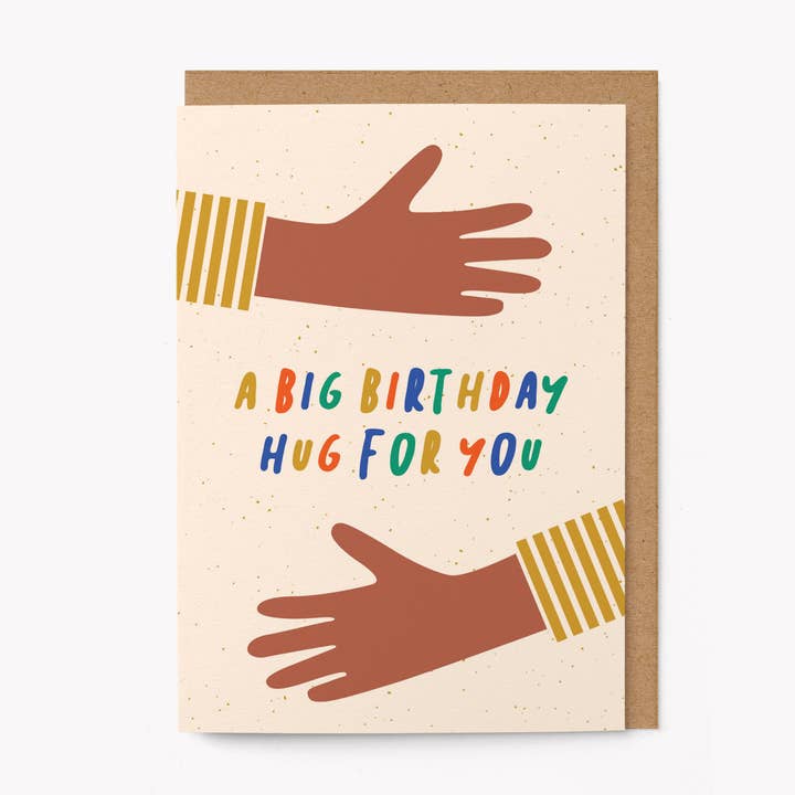 Kaart Birthday Hug