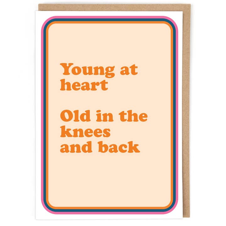 Kaart Young At Heart