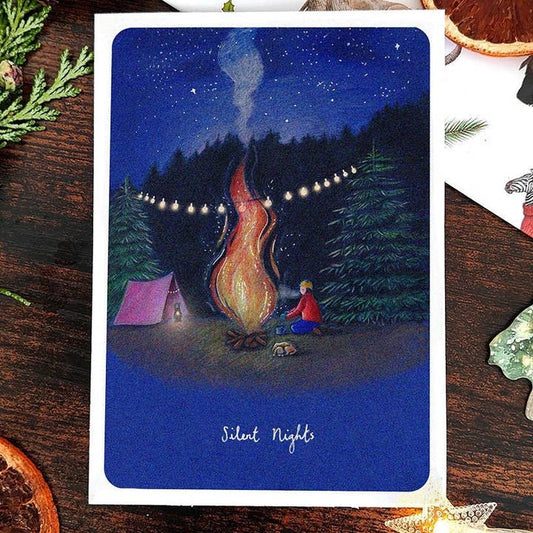 Kaart Silent Nights