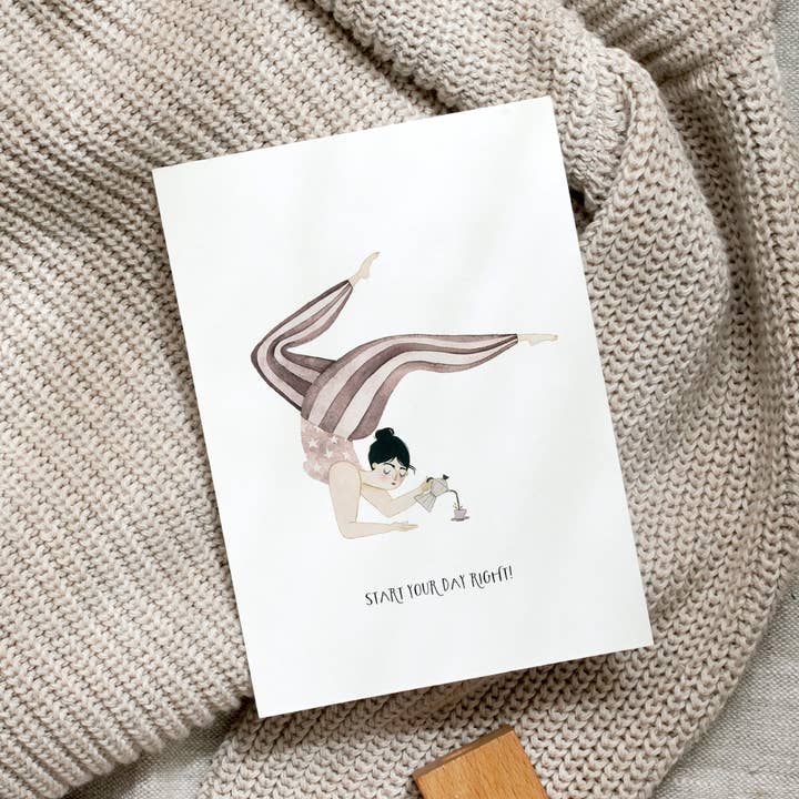 Kaart Start Your Day Right!