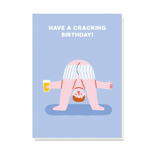 Kaart Cracking Birthday
