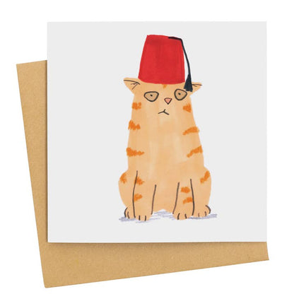 Kaart Cat In Hat