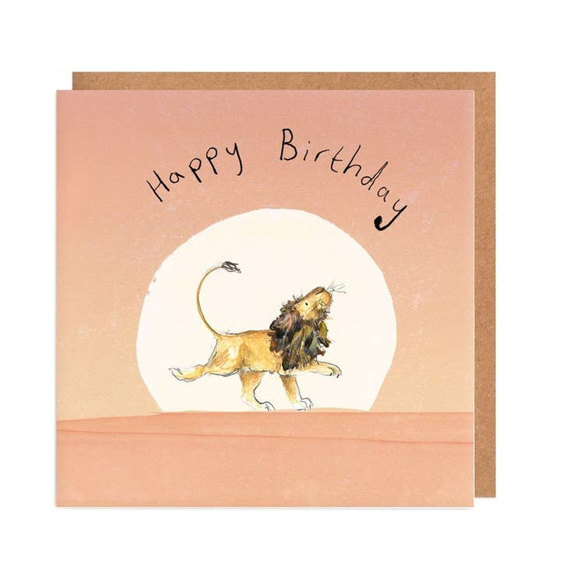 Kaart Happy Birthday | Arlo The Lion