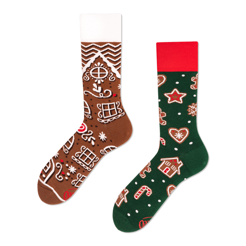 Many Mornings Sokken |The Gingerbread Man