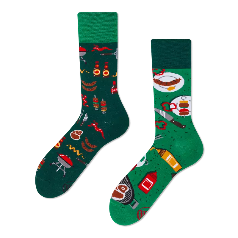 Many Mornings Sokken | BBQ