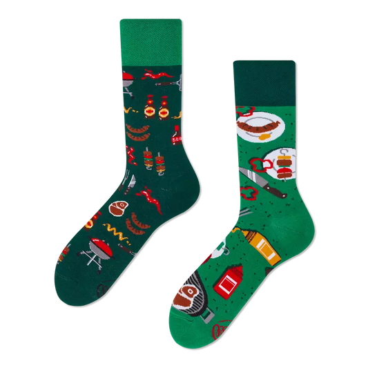 Many Mornings Sokken | BBQ