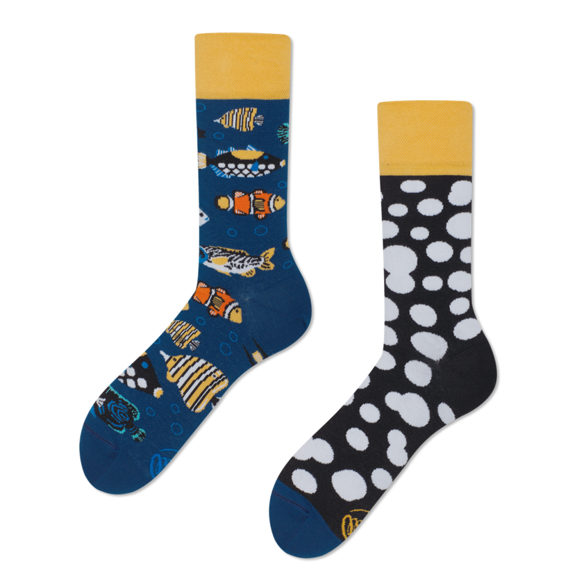 Many Mornings Sokken Tropical Fish