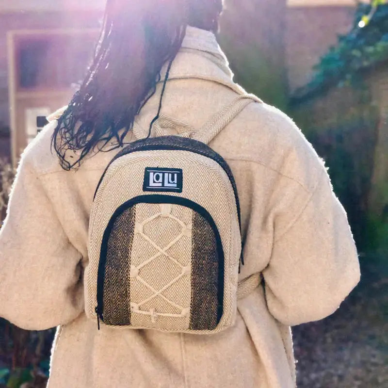 LaLu Punam Backpack | Organic Hemp and Cotton