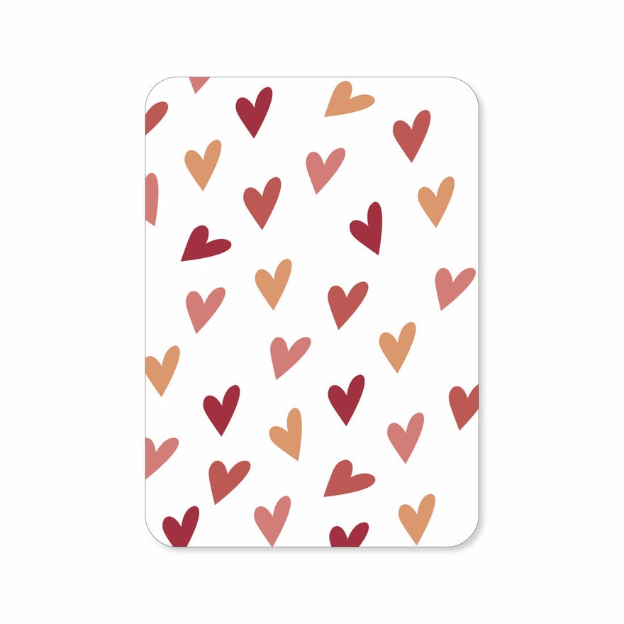 Kaart Hartjes | 3 Kleuren