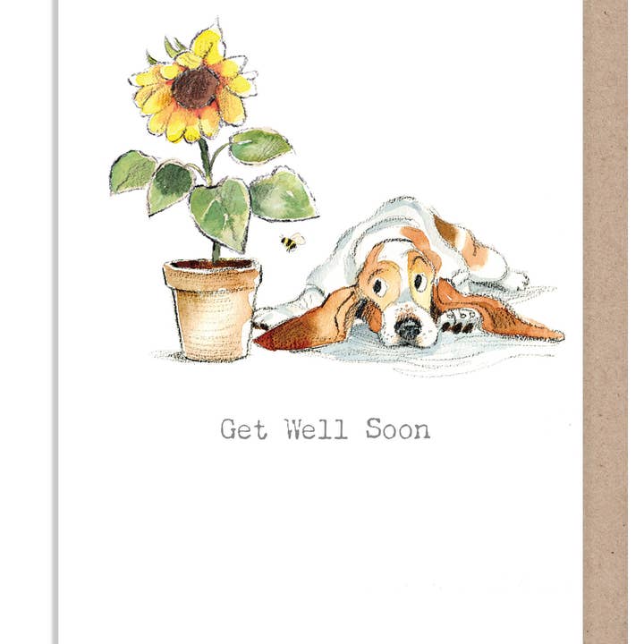 Kaart Get Well Soon