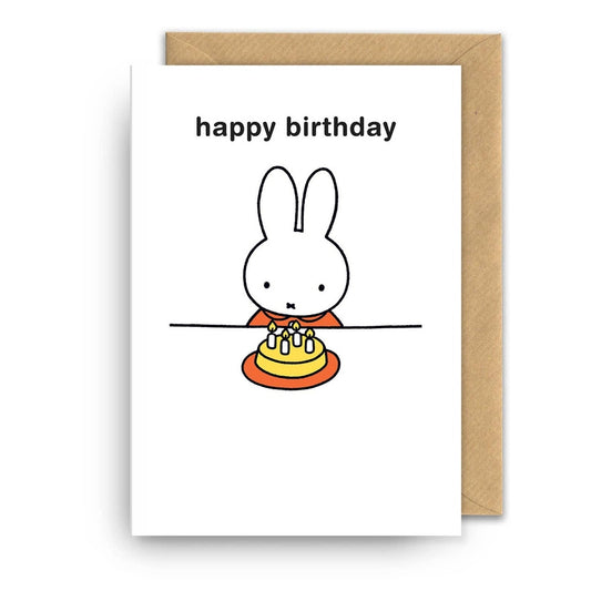 Kaart Happy Birthday Cake Nijntje