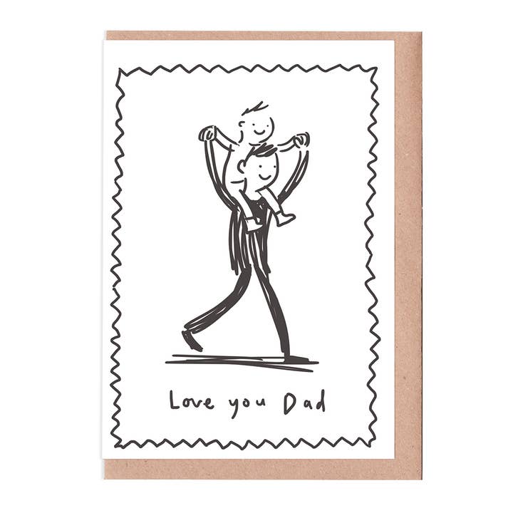 Kaart Love You Dad