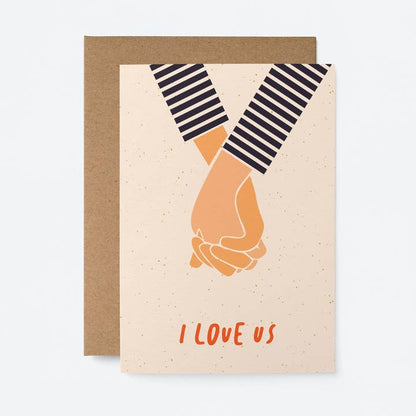 Kaart I Love Us