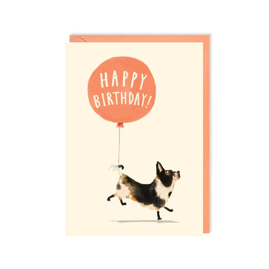 Kaart Happy Birthday French Buldog