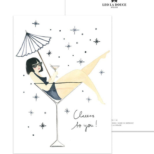 Kaart Cheers To You! PK285