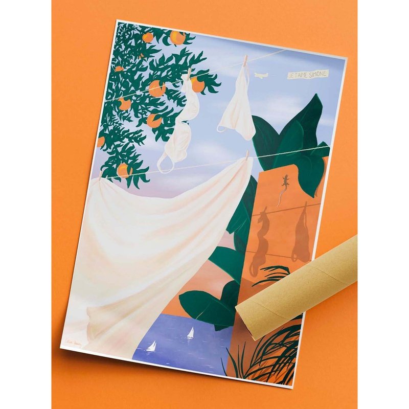 Jour Ferié Print De Kleine Was-Dans