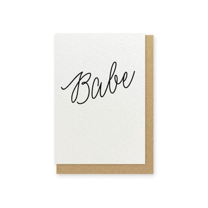 Kaart Babe | Div.Kleuren
