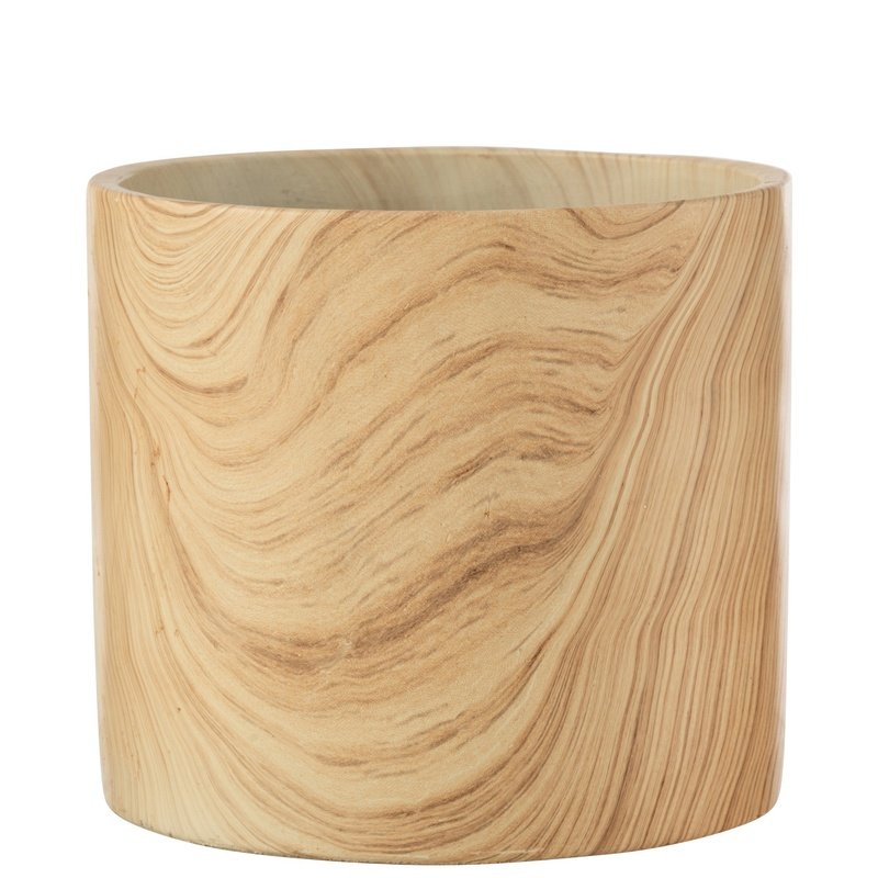 J-Line Bloempot Bos Cement Beige Large