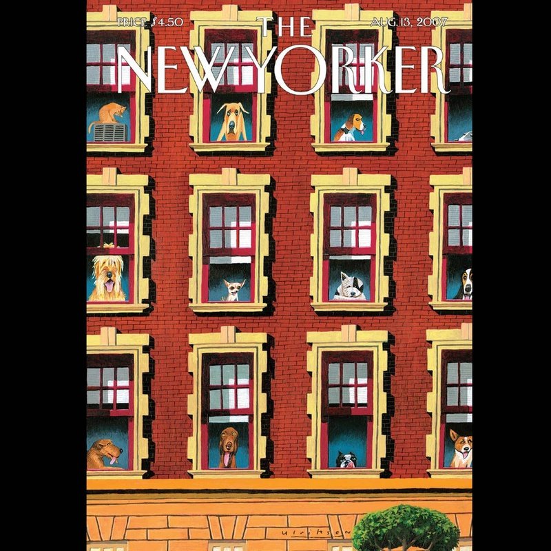 Kaart New Yorker Magazine | Div. Varianten