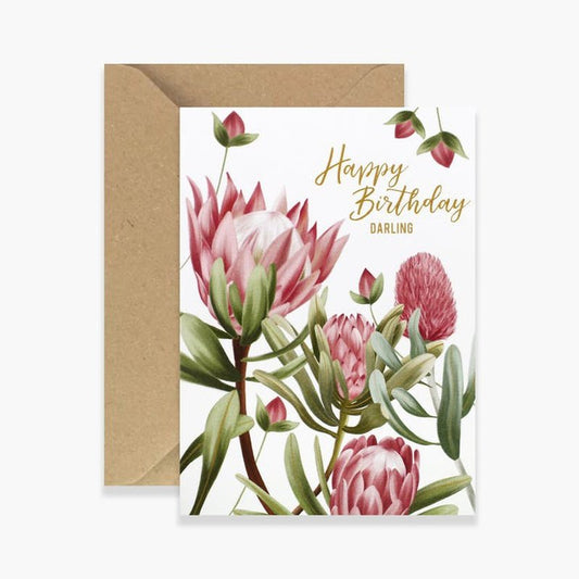 Kaart Happy Birthday Darling