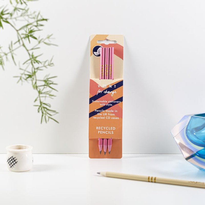 VENT for Change Set 3 Gerecyclede Potloden