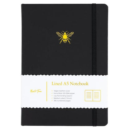 Yop & Tom Gelinieerd Notitieboek A5 | Bij | Div. Kleuren