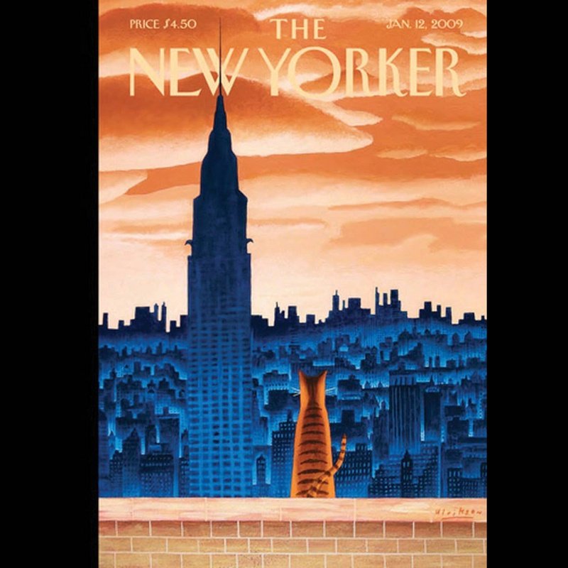 Kaart New Yorker Magazine | Div. Varianten
