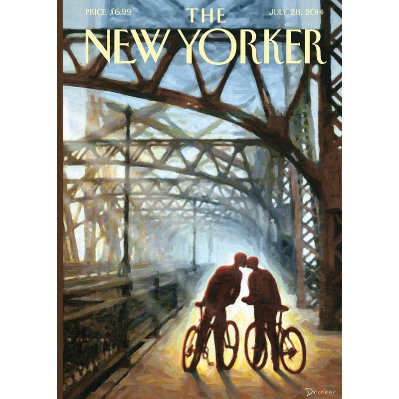 Kaart New Yorker Magazine | Div. Varianten